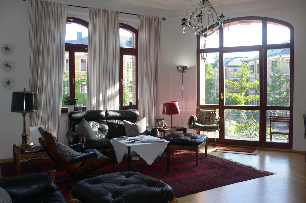 Ferienwohnung Villa Fiedler ドレスデン 部屋 写真