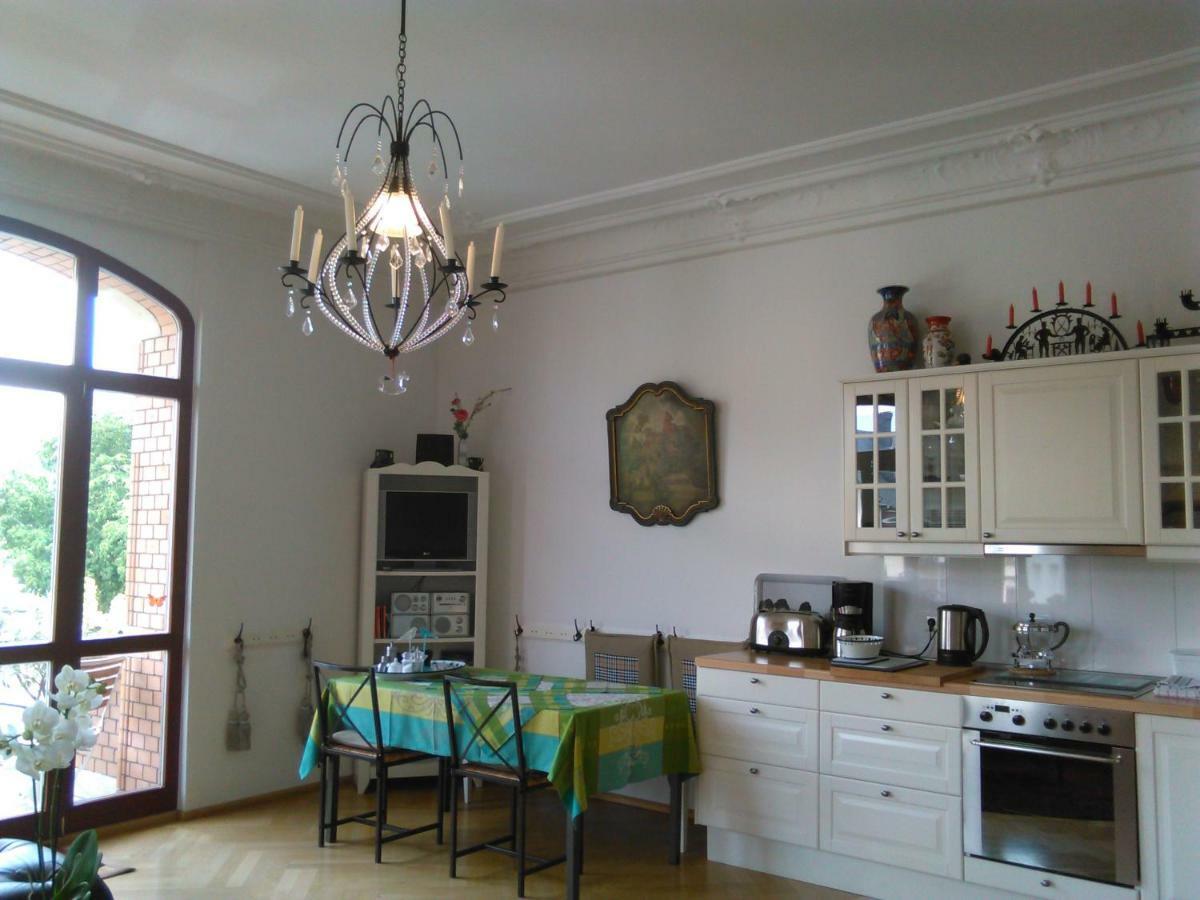 Ferienwohnung Villa Fiedler ドレスデン エクステリア 写真